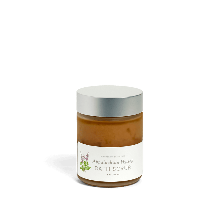 Appalachian Hyssop Bath Scrub