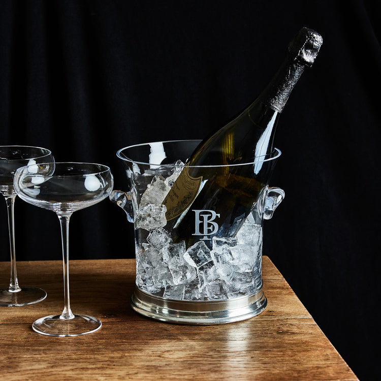 MATCH BF Etched Ice Bucket