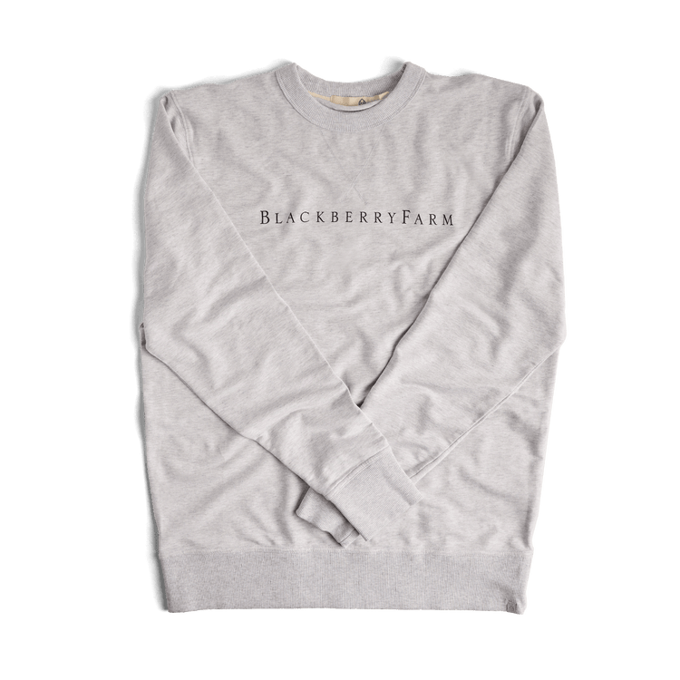 Blackberry Farm Varsity Grey Sweatshirt