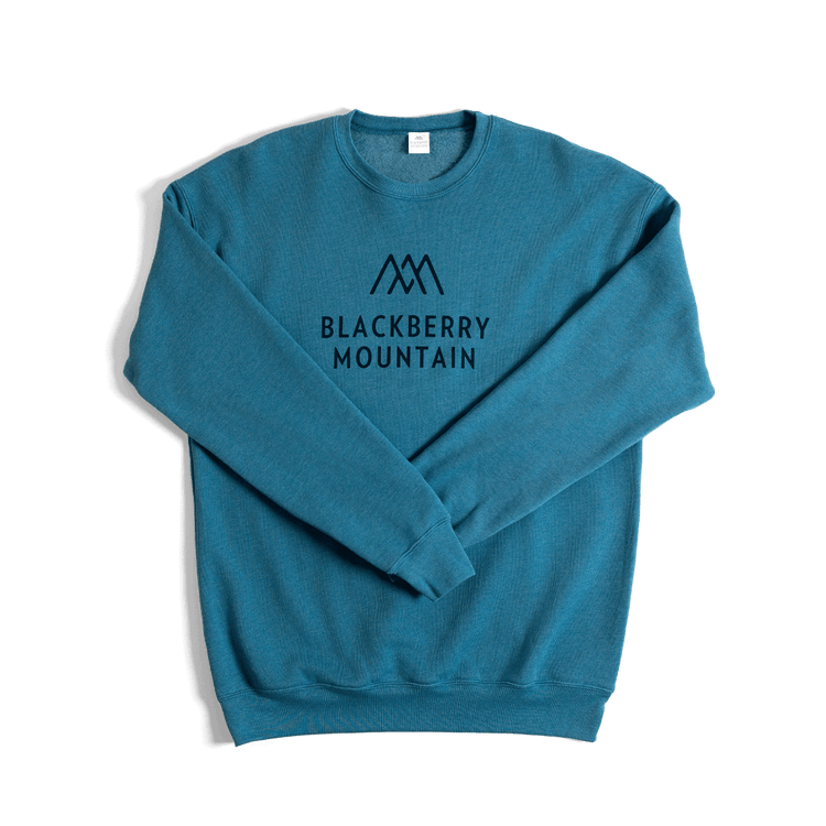Blackberry Mountain Sweatshirt Deep Teal