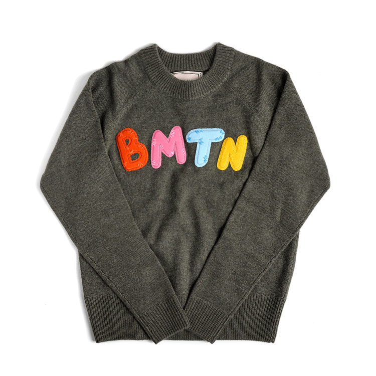 Blackberry Mountain Custom Cashmere Raglan Pullover