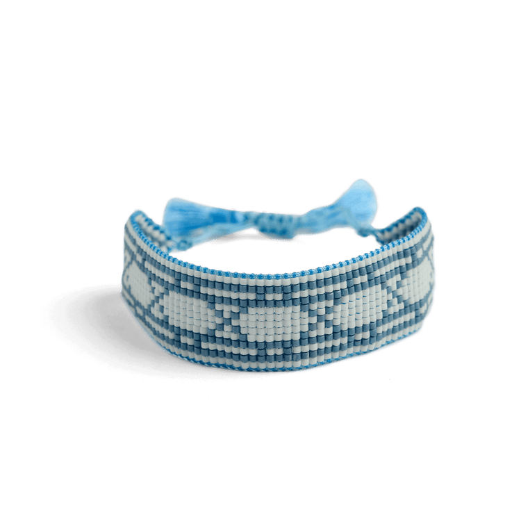 Custom Beaded Fence Bracelet