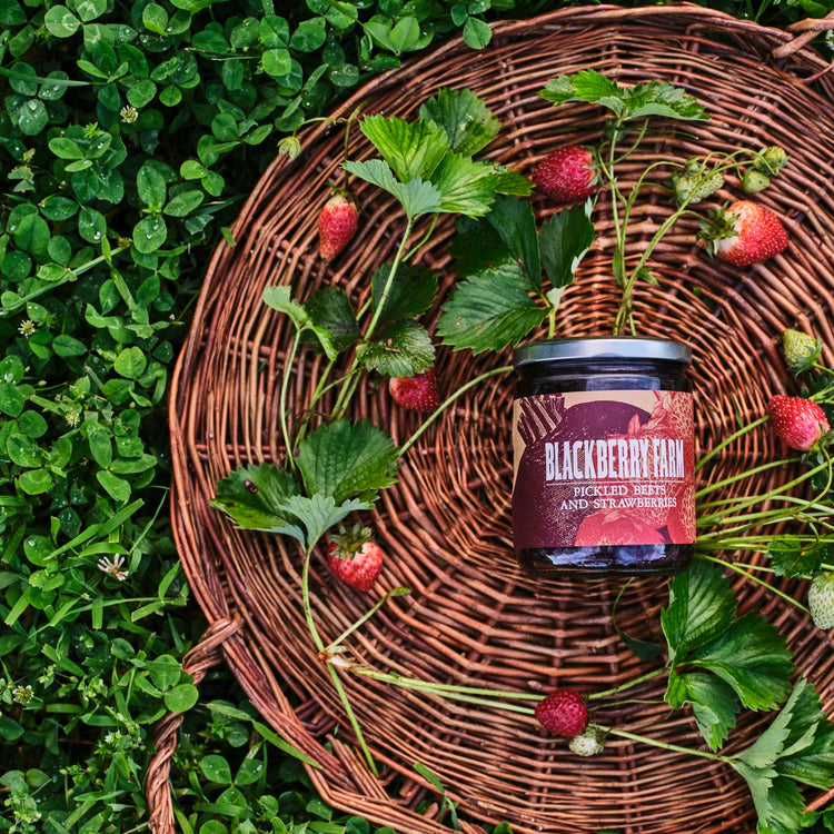 Pickled Beets and Strawberries