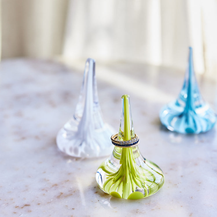 Handblown Glass Ring Holder