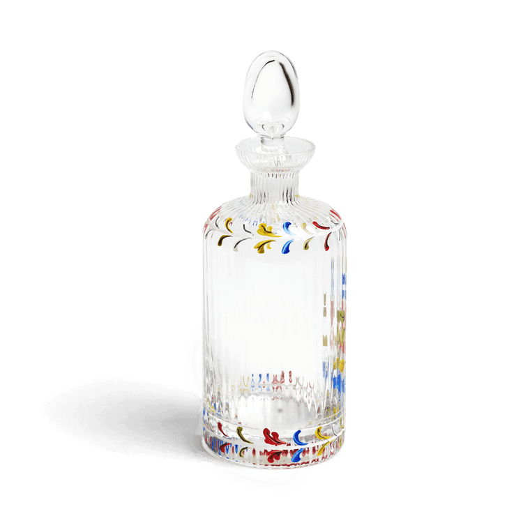 Painted Murano Glass Cruet