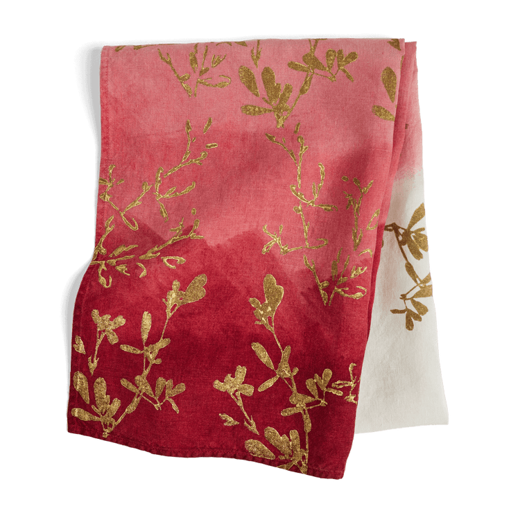 Red Ombre Table Runner