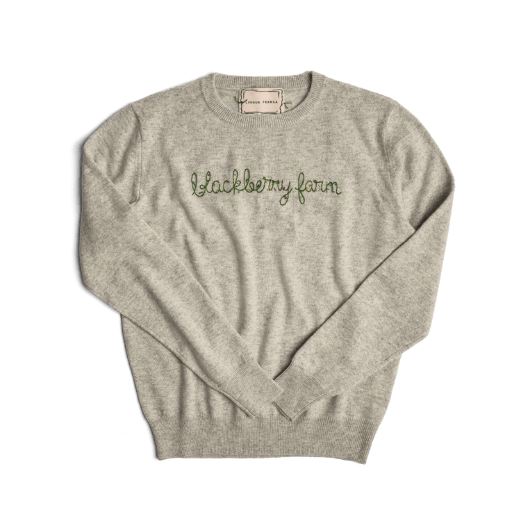 BF Women's Beaded Custom Cashmere Sweater