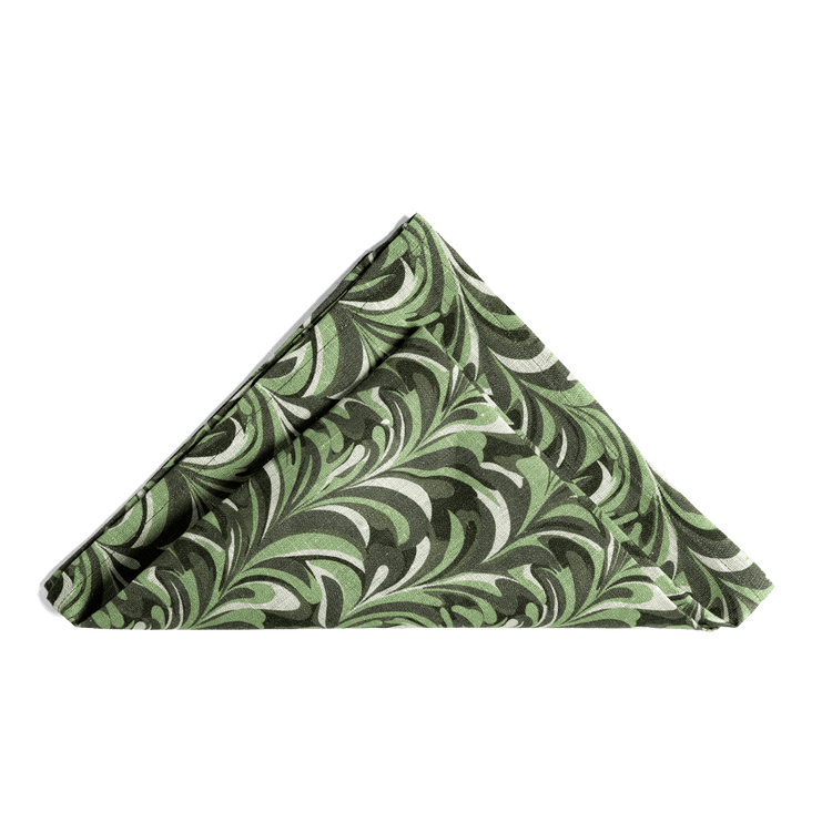 Marble Printed Linen Napkin