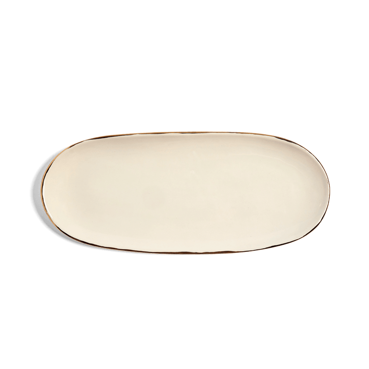 Holiday Pottery Oval Platter