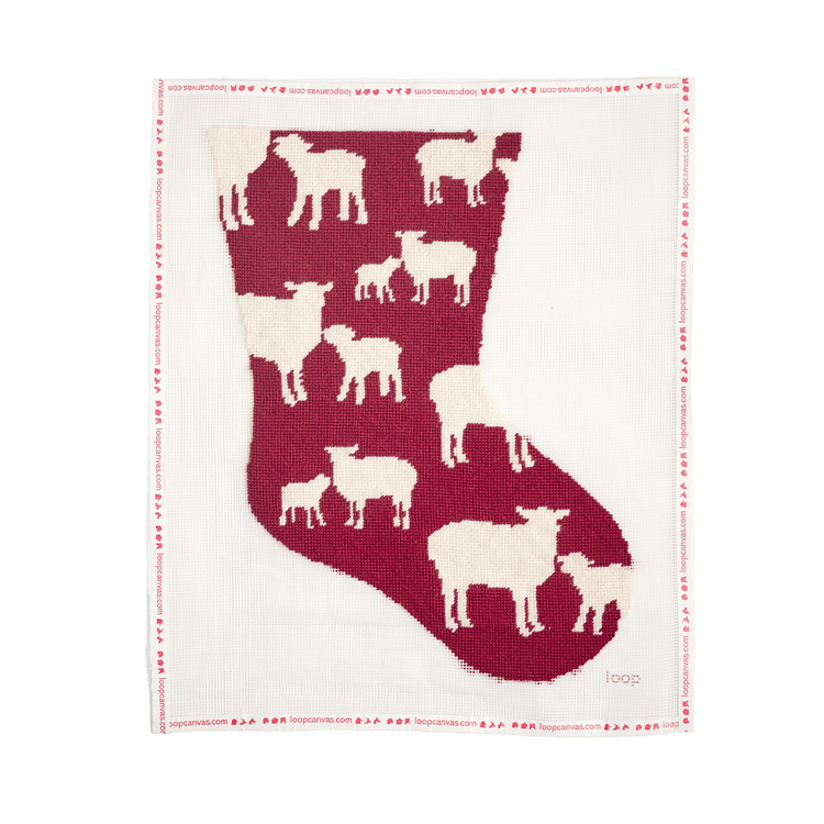 Holiday Stocking Needlepoint Kit