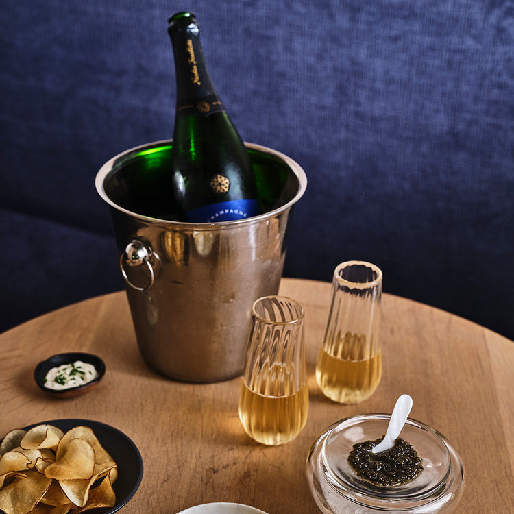 Blackberry Farm Custom Champagne Glass