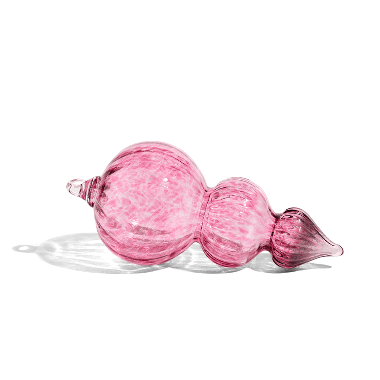 Luster Trio Drop Glass Ornament