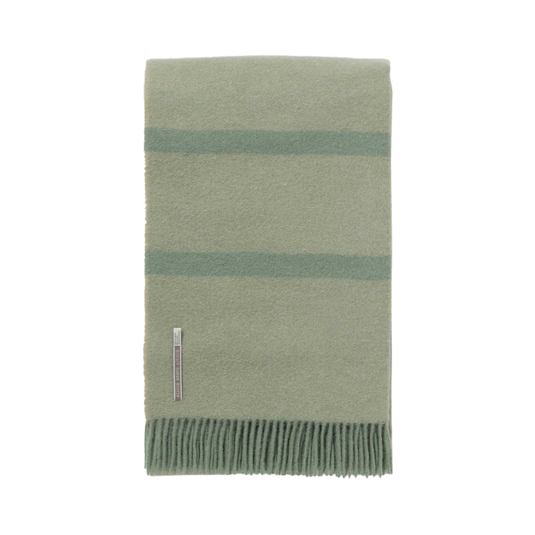 Blackberry Farm Alpaca Wool Blend Striped Throw