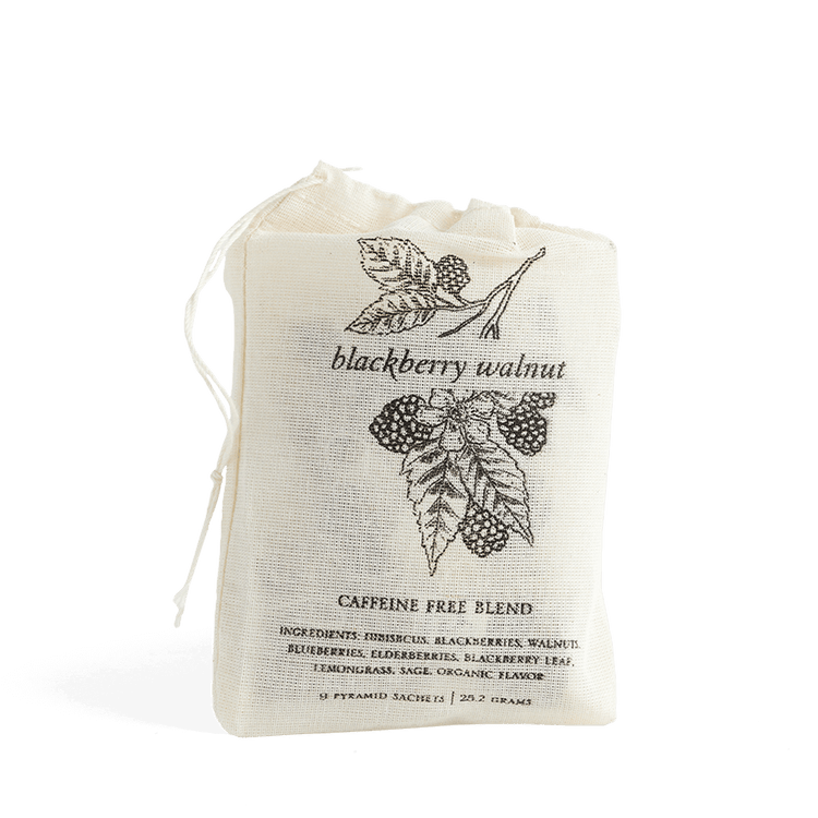 Blackberry Walnut Caffeine Free Blend Tea