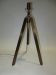 MODERN BRONZE TRIPOD LAMP