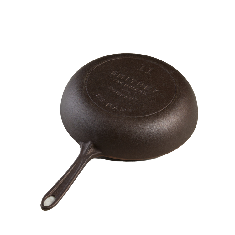 Smithey Cast Iron Deep Skillet 11"