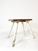 STOOL RED BENCH (PAIR)