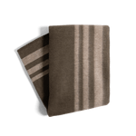 Blackberry Farm Alpaca Wool Blend Striped Throw