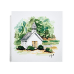 Chapel Watercolor Print