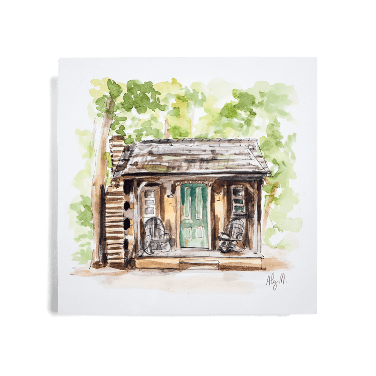 Grey Drake Watercolor Print