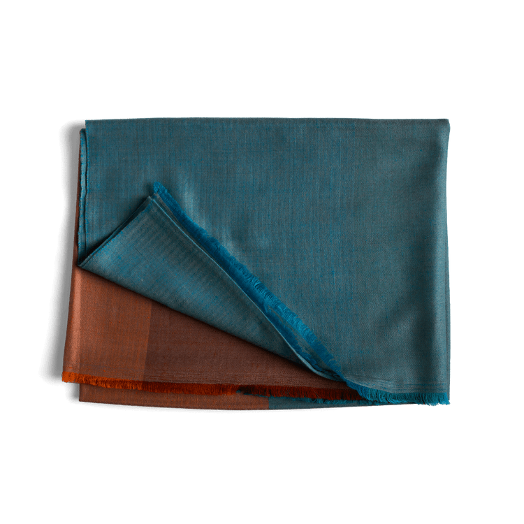 Hand-Dyed Cashmere Shawl