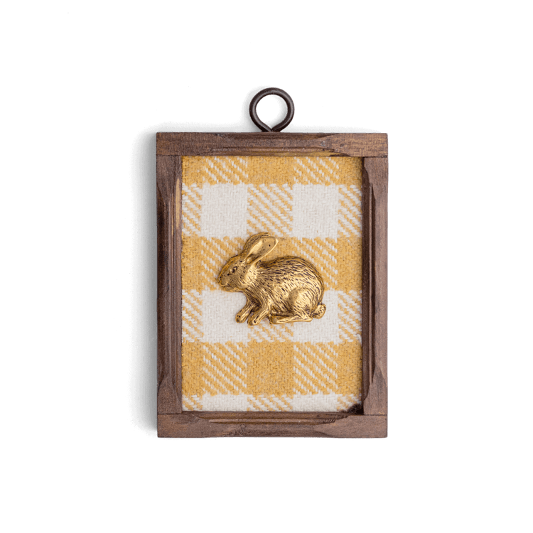 Yellow Gingham Museum Bee