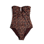 Monterey Strapless Swimsuit Bronzite