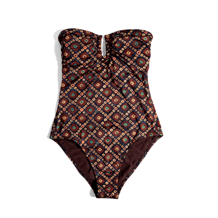 Monterey Strapless Swimsuit Bronzite