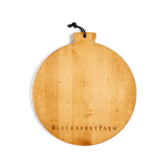 Maple Serving Board Round