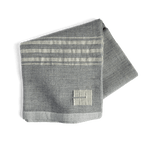 handwoven throw - white