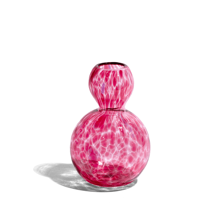 Colored Bud Vase Red