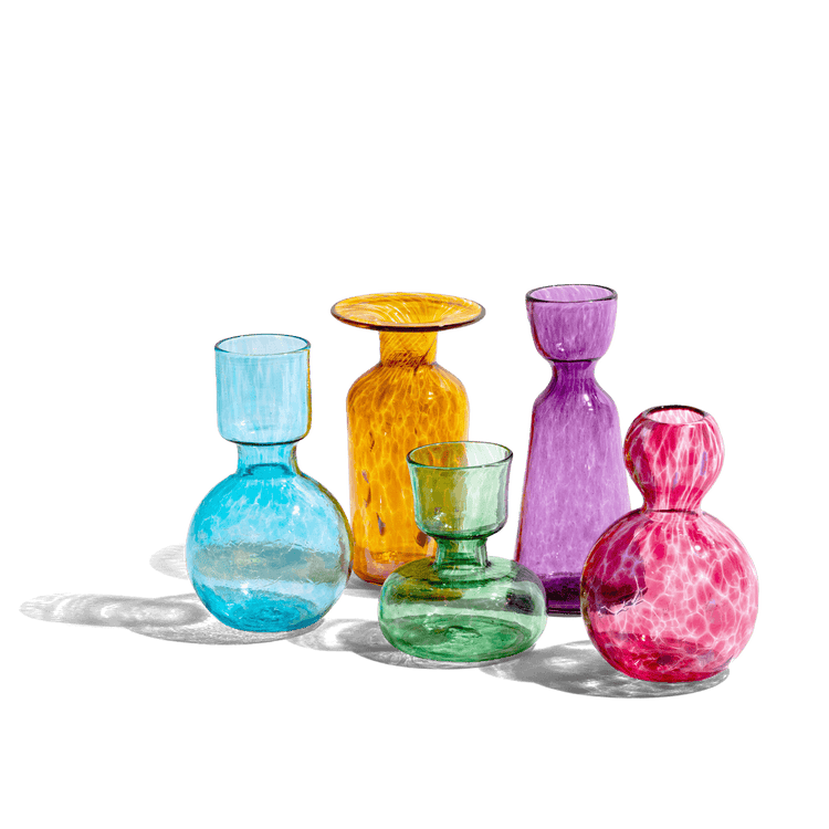 Colored Bud Vase