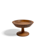 Wooden Pedestal Bowl