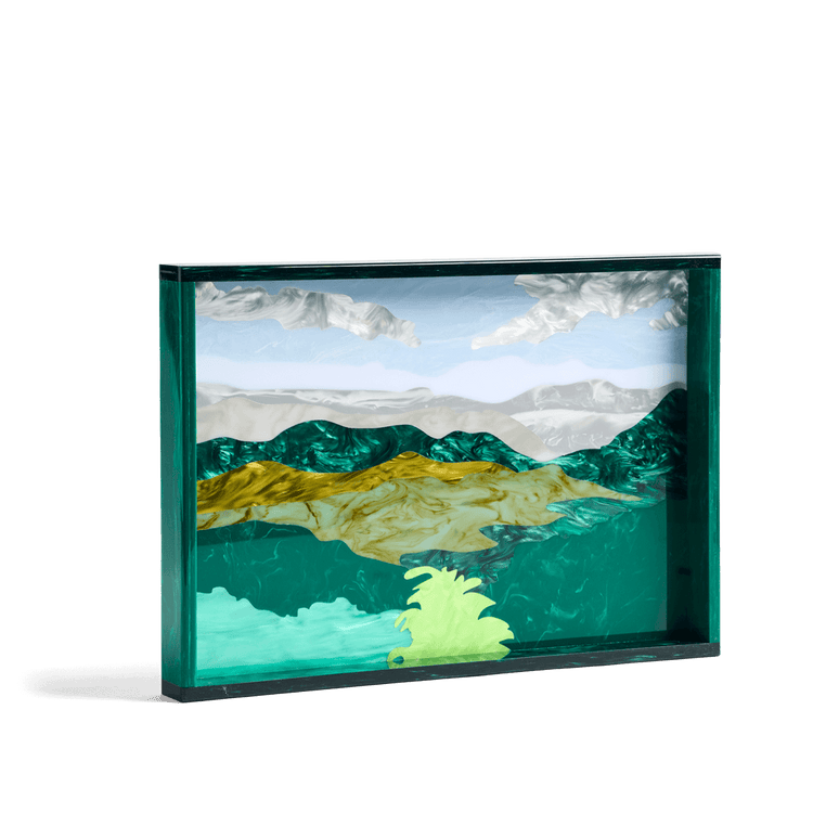 Blackberry Mountain Custom Tray