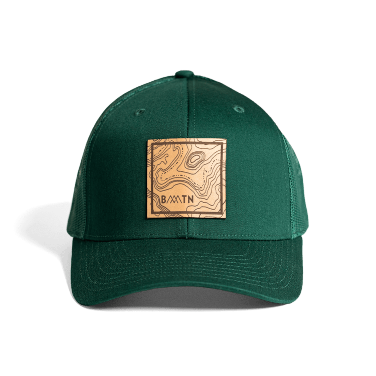 Blackberry Mountain Topographic Trucker Hat