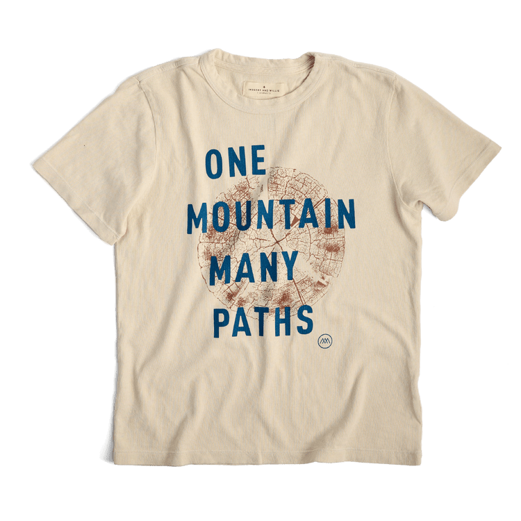 BMTN Tree Ring White Tee