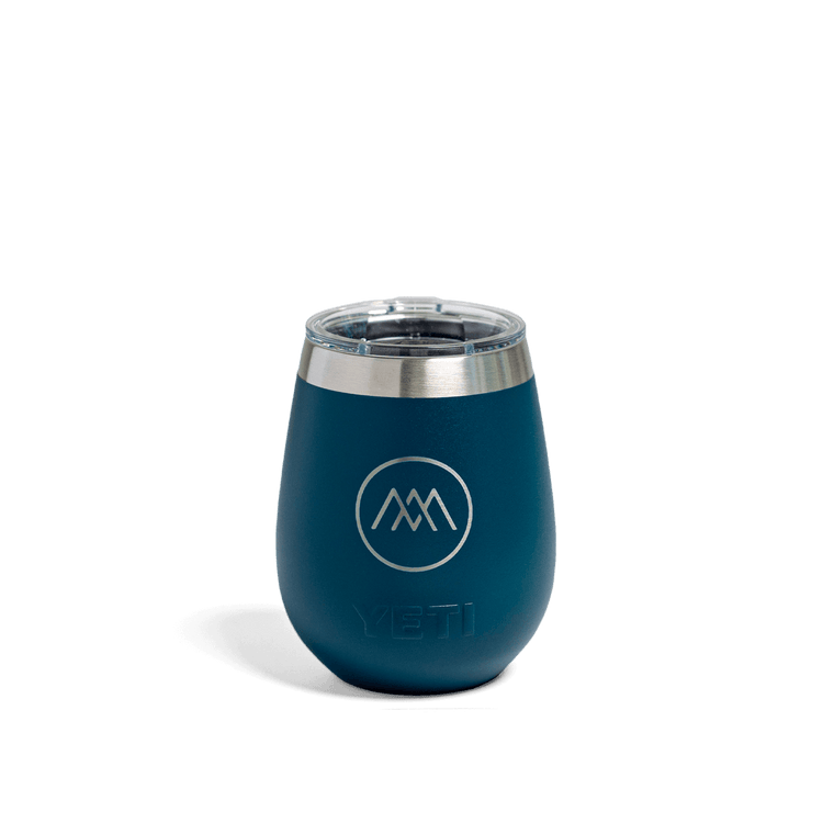 Blackberry Mountain Yeti Wine Tumbler Agave Teal