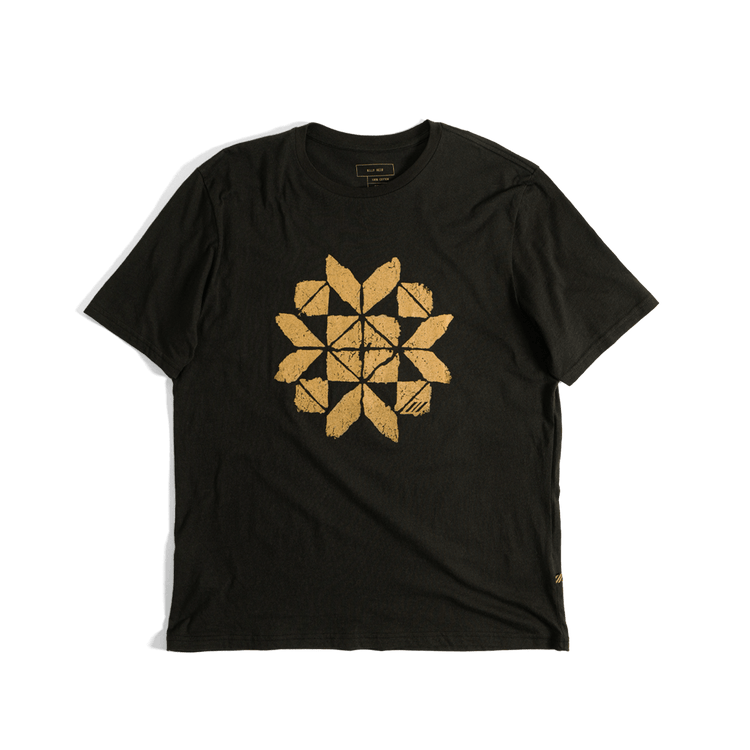 Billy Reid x BF Anniversary Quilt Tee Black