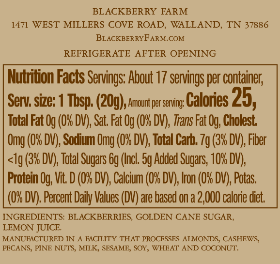 Blackberry Jam