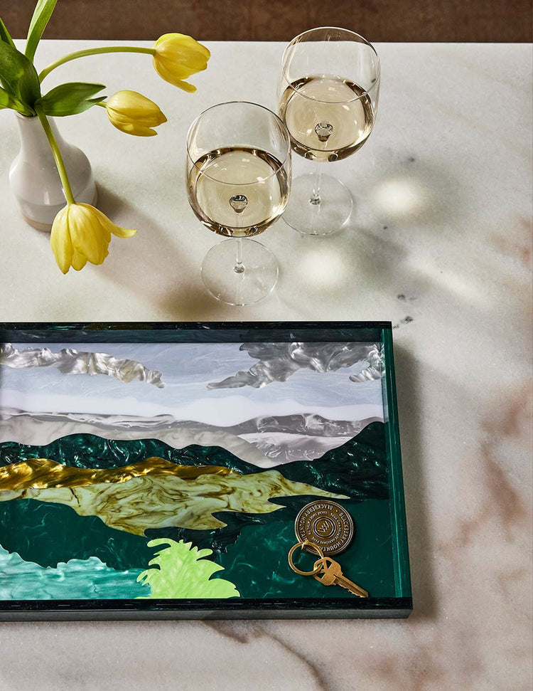 Blackberry Mountain Custom Tray