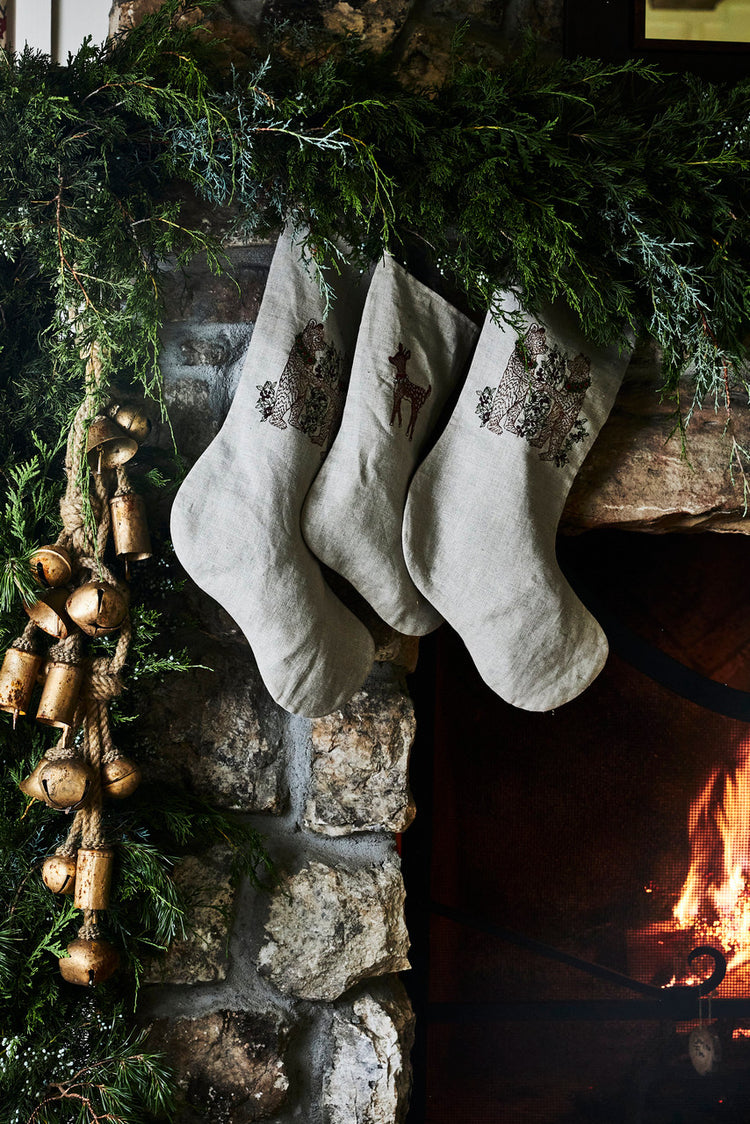 Bears with Blackberries Stocking