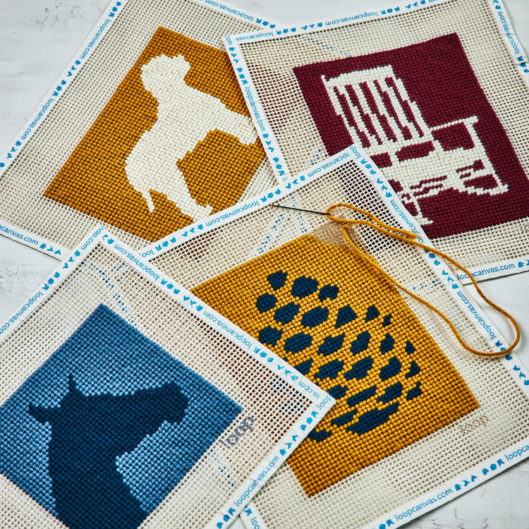 Large Canvas Needlepoint Kit