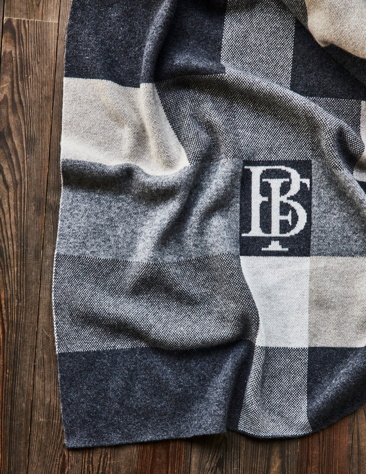 blackberry farm custom cashmere blanket
