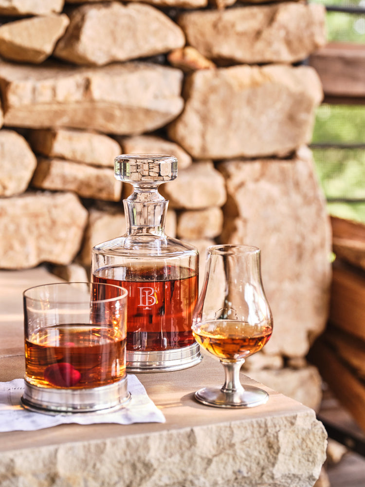 BF Etched Spirits Decanter
