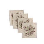 Blackberry Cocktail Napkins Set of 4