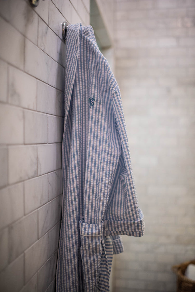 Seersucker Robe
