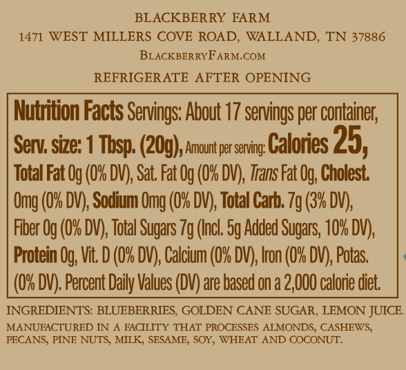 Blueberry Jam