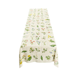 S&B x John Derian Botanical Tiles Tablecloth