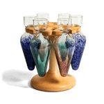 Custom Fall Colored Bud Vase Holder