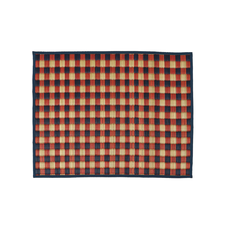 Capri Placemat Red/Blue